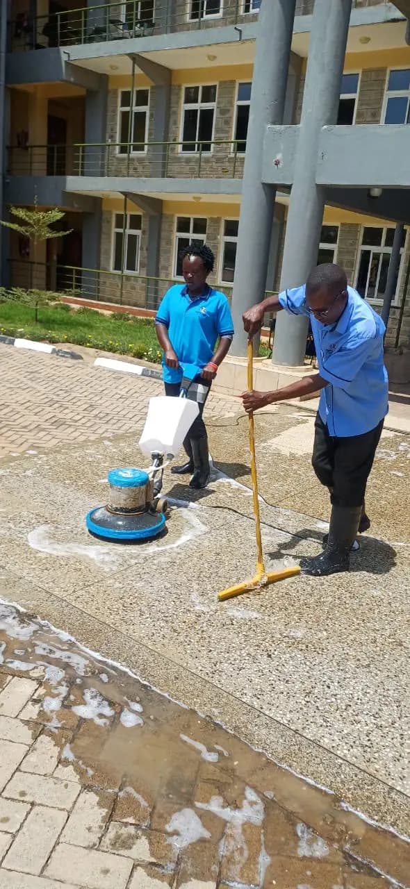 Office space cleaning